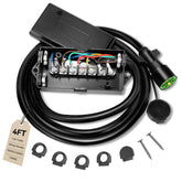 Gubrdfrsod front view junction box showing secure sealed cover and mount