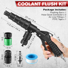 Gulfmew lever handle closeup with trigger lock for comfortable continuous operation