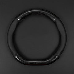 gunhunt front view of the steering wheel cover showing fit and style benefit