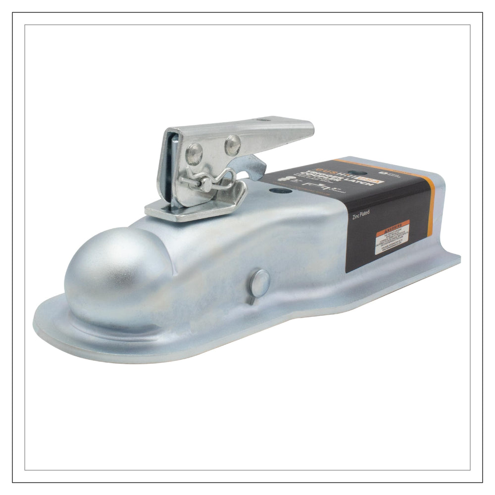 GusHill GH25138 front profile showing 2-inch ball opening and zinc finish for reliable coupling