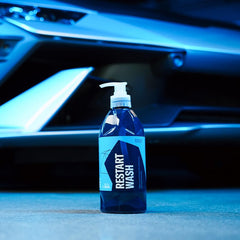 Gyeon Restart Wash closeup of liquid texture showing concentrated cleaning power