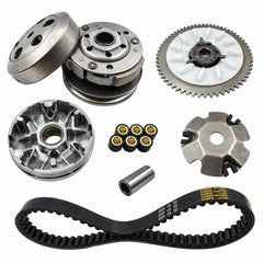 GYMMEDS front view of complete clutch kit showing all included parts and easy replacement
