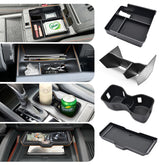GZSH front console shelf installed showing extra storage and quick access benefit