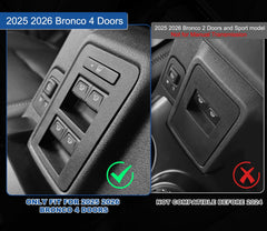 GZSH trunk organizer installed in Bronco trunk providing secure storage
