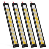 GZV front-facing light bar showing sleek black housing and bright output benefit