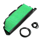 GZZTORES front view of replacement air filter showing fit and labeling benefit: easy identification