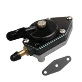 GZZTORES front view of fuel pump showing mounting face and ports for accurate fit
