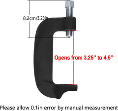 GZZTORES prop puller jaw close-up displaying adjustable opening and secure grip benefit