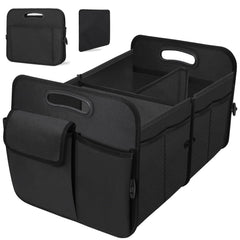 HABOPET front view showing full trunk organizer and compartments for quick identification