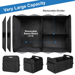 HABOPET packed with groceries in a car trunk demonstrating secure transportation