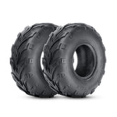 HALBERD front profile tire showing tread and fit, reliable all-terrain grip