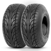 HALBERD front view of 145/70-6 tire showing profile and fitment benefit