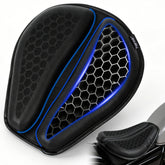 Hanmir front view of gel seat cushion showing full coverage and comfort