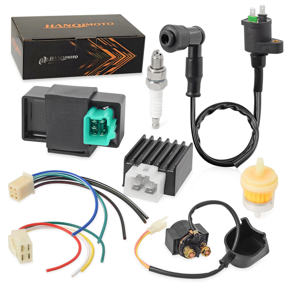 HANQIMOTO kit front view showing all included components and easy replacement benefit