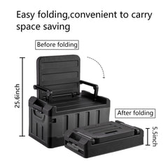HAOFALUC open interior filled with gear showing roomy 60L capacity benefit