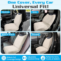 HAPPEGEAR buckle and headrest strap detail ensuring stable fit