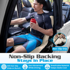 HAPPEGEAR installed in SUV front seat demonstrating quick protection