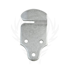 Harvards Chrome bracket beside ruler showing dimensions for correct fit and ease of planning