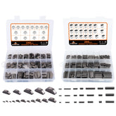 HASAOMOI front packaging showing complete 530-piece kit and compact case for easy storage