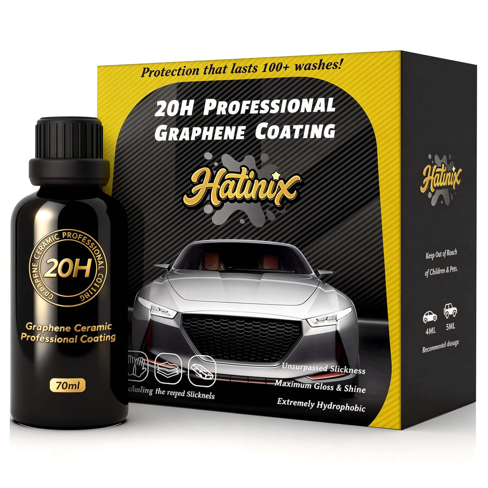 Hatinix 70ml bottle front view showing compact professional packaging and easy storage benefit