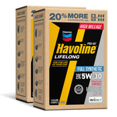 Havoline front packaging showing bottle and clear product branding for shelf appeal