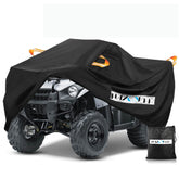 HAYCOVER ATV cover front view showing full fit and protection