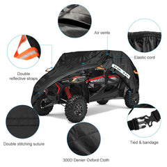 HAYCOVER close-up Oxford fabric texture showing waterproof durability