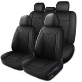 HChengkikz front-seat cover front view showing sleek upgrade and protection