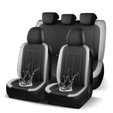 HChengkikz front seat cover full view showing protection and clean look