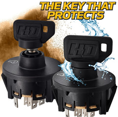 HD Switch rear terminals clearly visible for easy wiring and accurate fit