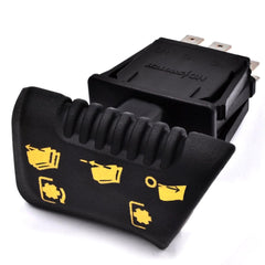 HD Switch AM135131 front view showing robust housing and clear terminals for durable replacement
