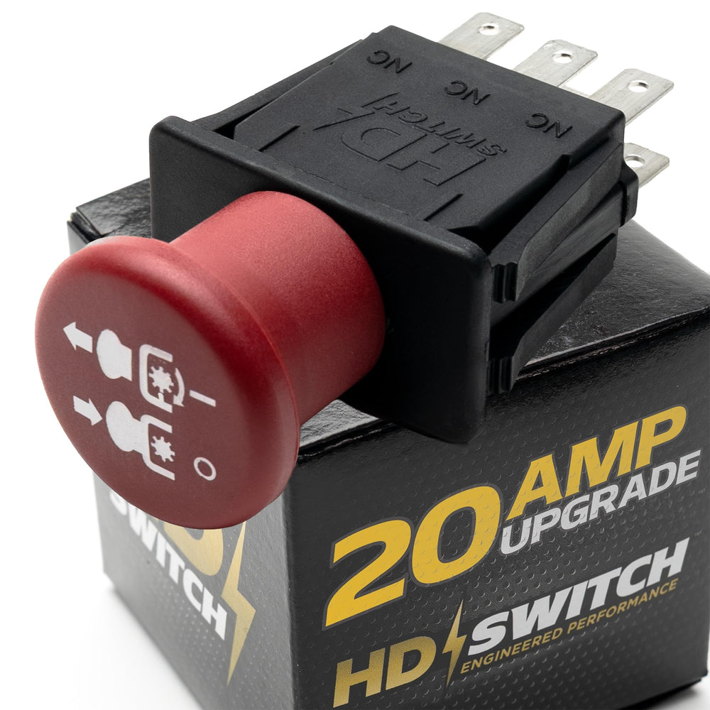 HD Switch front view showing robust housing and easy-fit benefit