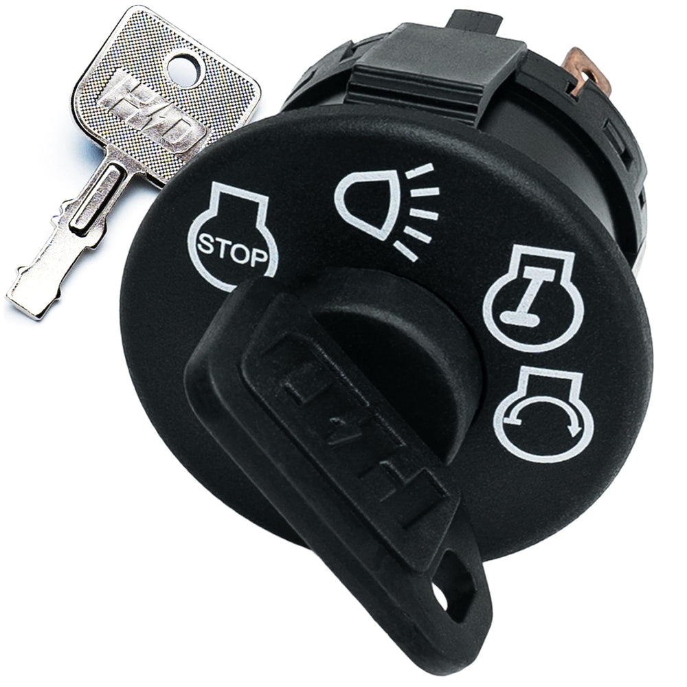 HD Switch front view of ignition switch showing durable housing and easy fit