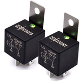 HD Switch relay front view showing housing and terminals, reliable replacement