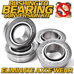 HD Switch sealed steel bearing close-up showing durable seals and precise race
