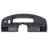 HECASA bezel front view showing clean fit and restored dash look