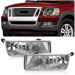 HECASA front pair assembly showing complete fog light set and fitment benefit