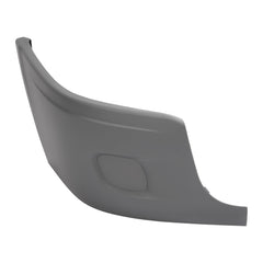 HECASA front passenger bumper end cap showing full product and benefit of direct fit