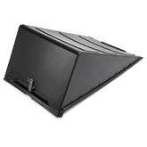 HECASA front view of battery box cover showing protective profile and improved appearance