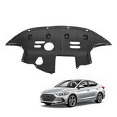 HECASA front view splash shield showing full coverage and protection