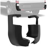 HECASA front view of rear bumper end cap cover showing clean fit and improved protection