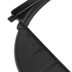 HECASA side view showing fan clearance preventing contact with blades