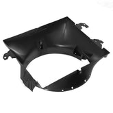 HECASA shroud front view showing full panel and mounting points for accurate replacement