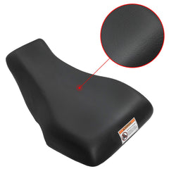 HECASA side profile seat installed on Honda Rancher 420 for accurate fit demonstration