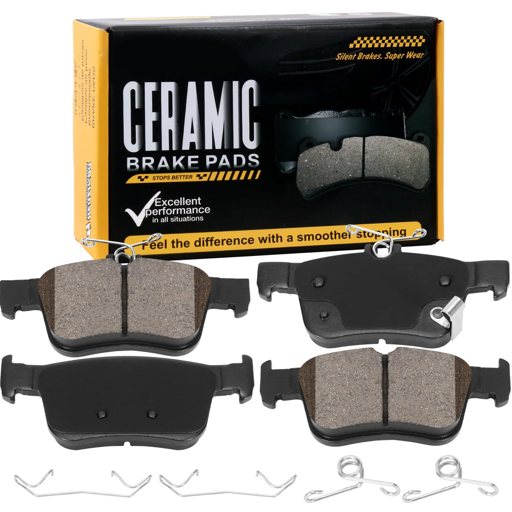 HECHENQICHE pad kit front packaging showing product and model fitment benefits