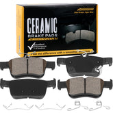 HECHENQICHE pad kit front packaging showing product and model fitment benefits