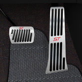Hecotrax front view of both pedal covers showing sleek finish and improved grip