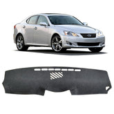 HEDAQI front view dash cover showing precise fit and improved appearance