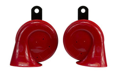 HELLA front packaging showing twin trumpet horn kit and kit benefits