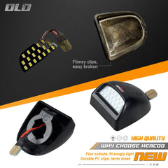HERCOO socket and harness detail showing plug-and-play convenience